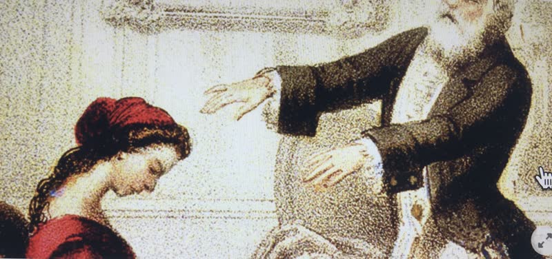 Historische Darstellung der Hypnose im 19. Jahrhundert